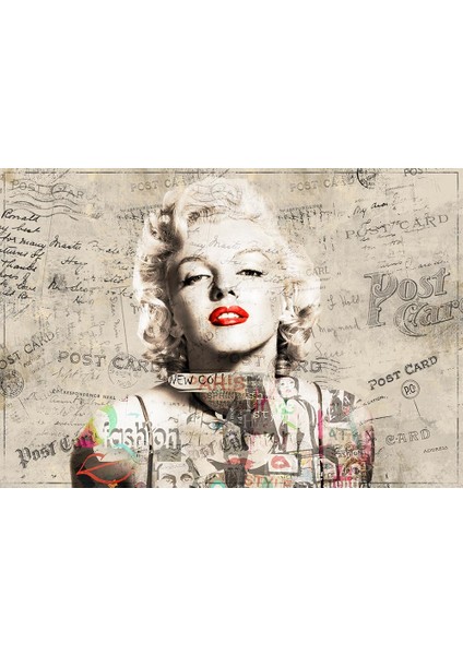 Marilyn Monroe Özel Tasarım Duvar Kağıdı