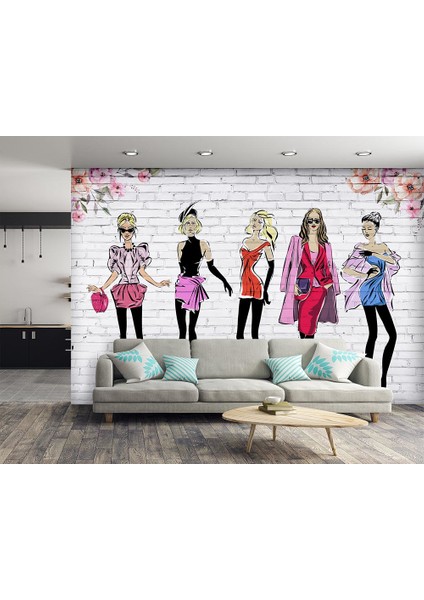 Moda ve Güzellik Tasarım Duvar Kağıdı