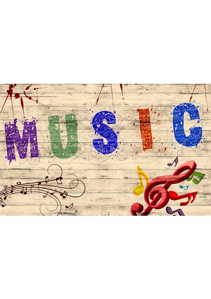 Müzik Temalı Duvar Kağıdı fiyatları
