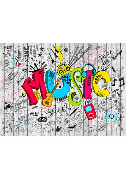 Müzik Temalı Duvar Kağıdı fiyatları