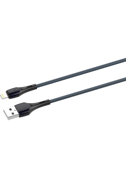 Ldnıo 2.4A USB Veri Kablosu 2 m Lightning-LS522
