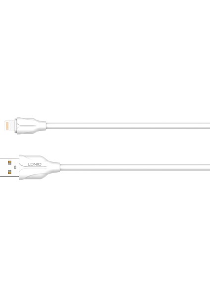 Ldnıo Hızlı Şarj Kablosu 2 m Lightning-LS362