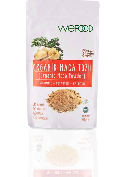 Organik Maca Tozu 100 gr (Maka Tozu)