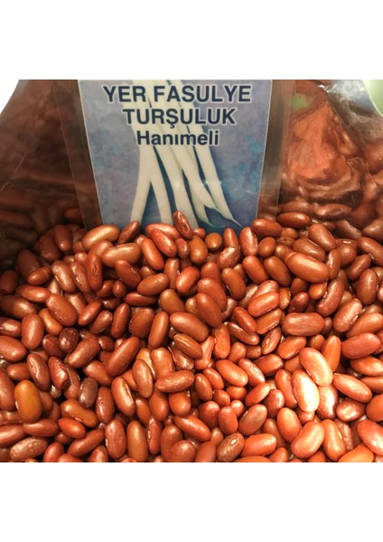 Yerli Oturak Turşuluk Fasulye Tohumu (Hanımeli)
