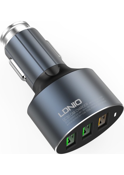 Ldnıo Hızlı Araç Şarj Cihazı 36W Type C-C703Q