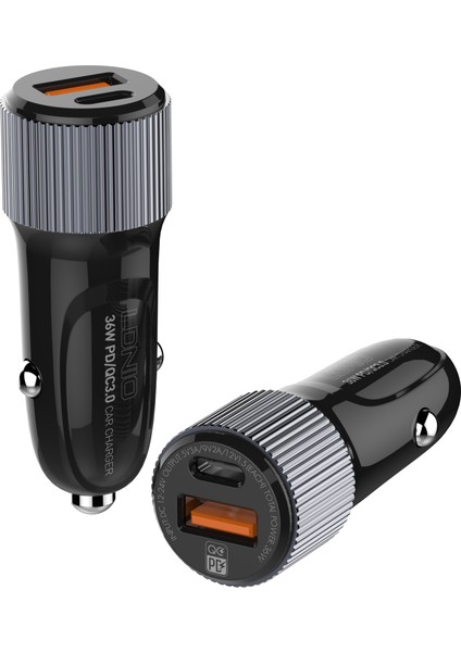 Ldnıo Araç Şarj Cihazı 36W Type-C- C510Q