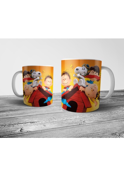Snoopy Charlie Brown Kupa Bardak Model 1