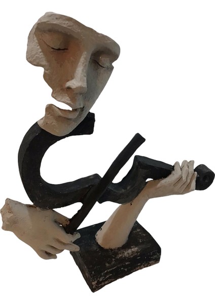 Veranin Firçasi Keman Çalan Mask