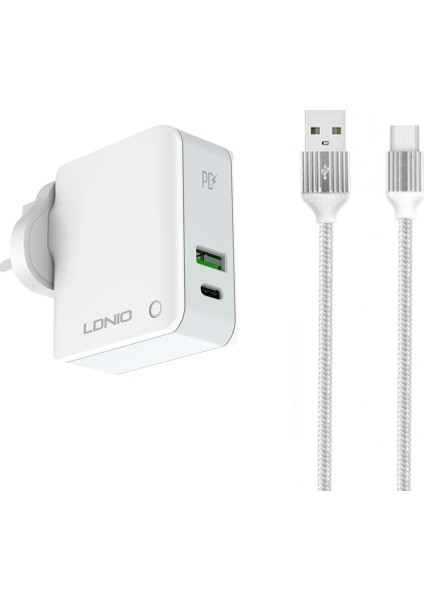 Ldnıo 30W Hızlı Şarj Cihazı Micro -A4403C
