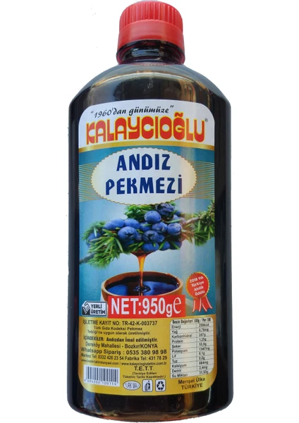 Andız Pekmezi 950 Gr.