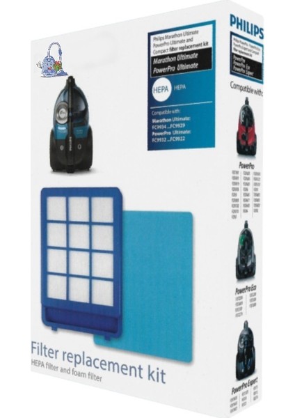 Philips Uyumlu FC9911/01 Marathon Ultimate Süpürge Ön Filtre fiyatları