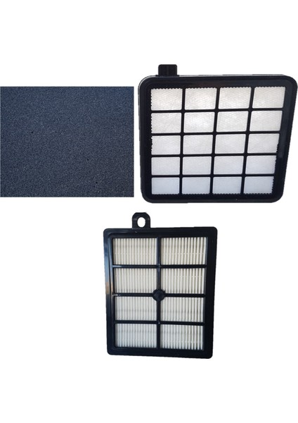 Samsung VC07R302MVP Süpürge Ön Filtre & Sünger + Hepa 13 Filtre Seti