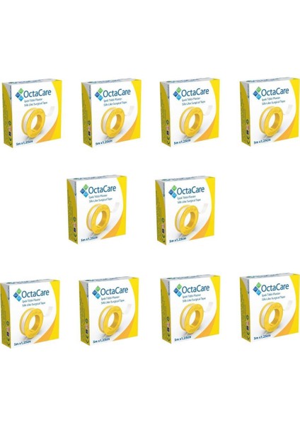 C1501 Tıbbi Ipek Flaster 5m x 1,25CM 20 Adet