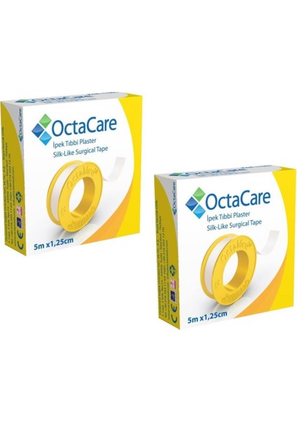C1501 Tıbbi Ipek Flaster 5m x 1,25CM 2 Adet