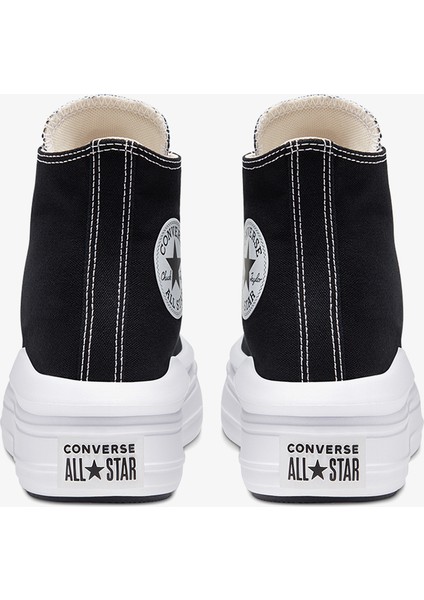 Chuck Taylor All Star Move Platform Hi Kadın Siyah Sneaker 568497C.001