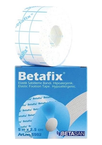 B5502 Esnek Sabitleme Bandı Fix Flaster 5m x 2,5cm