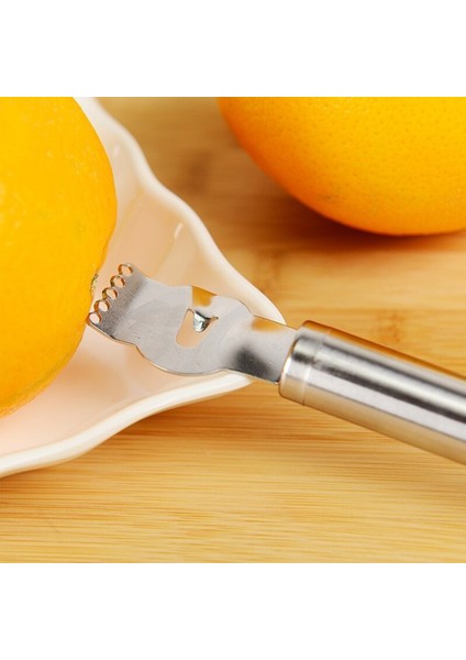 Narenciye Portakal Limon Kabuk Çizici Sıyırıcı Soyucu Rende fırsatları