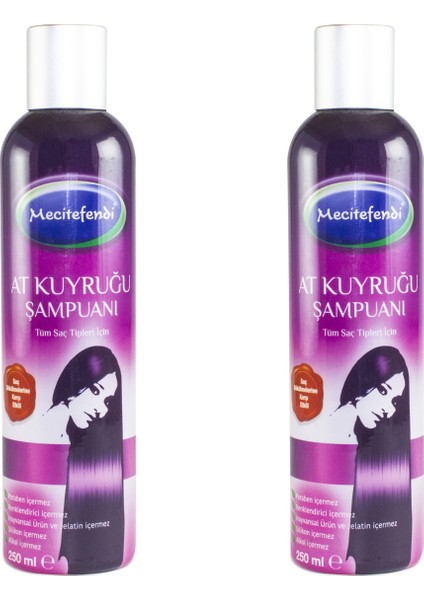 At Kuyruğu Şampuanı 250 ml x 2 li