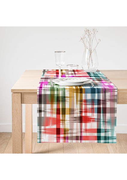 Spring Özel Tasarım Dijital Baskılı Modern Süet Runner