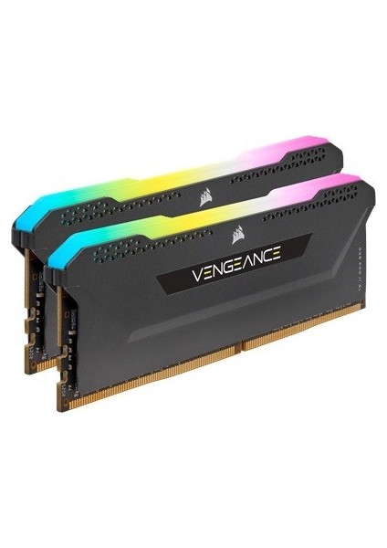 Vengeance Rgb Pro Sl 32GB (2X16) 3600MHZ CL18 CMH32GX4M2D3600C18 Ddr4 Ram Bellek Siyah