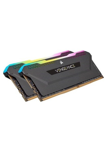 Vengeance Rgb Pro Sl 32GB (2X16) 3600MHZ CL18 CMH32GX4M2D3600C18 Ddr4 Ram Bellek Siyah