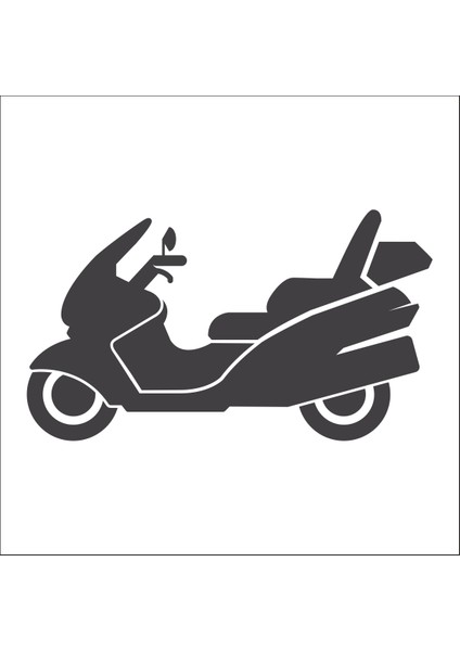 Motorsiklet Folyo Sticker 36 50 cm Uzunluk
