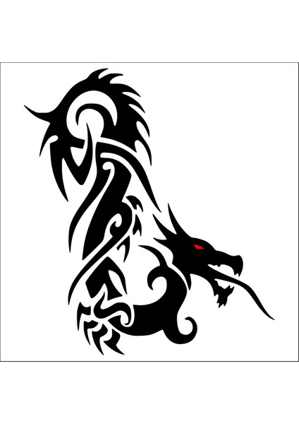 Ejderha Folyo Sticker 77 20 cm Uzunluk