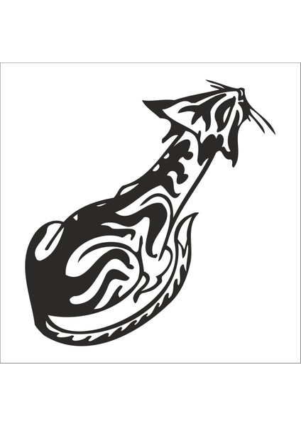 Kedi Folyo Sticker 153 80 cm Uzunluk