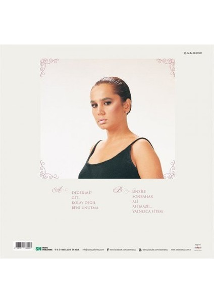 Sezen Aksu - Git (Pembe Renkli) - Plak