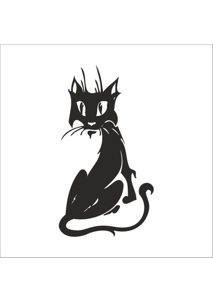 Kedi Folyo Sticker 155 40 cm Uzunluk