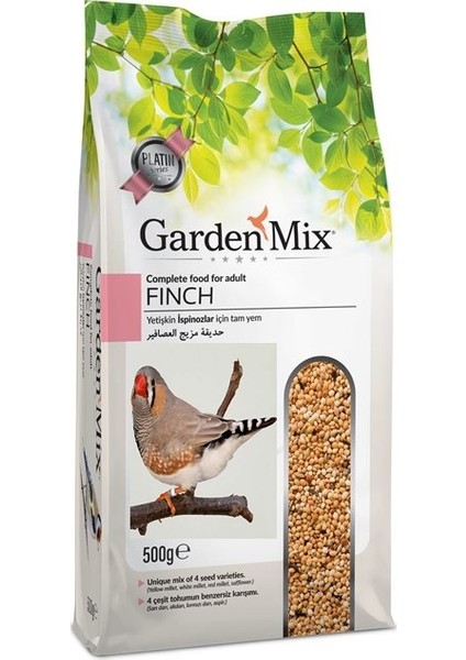 Platin Series Finches Hint Bülbülü Yemi 500GR