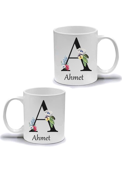 Kişiye Özel Harfli Isimli Kupa