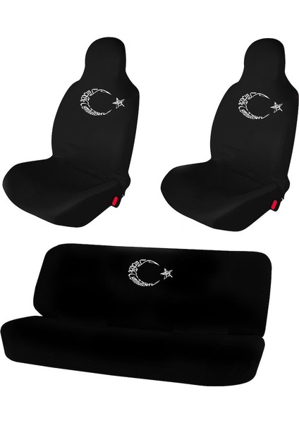 Vw Golf Oto Koltuk Koruyucu Kılıf Araba Araç Servis Kılıfı Siyah Bayrak Baskılı Ön Arka Set fiyatları