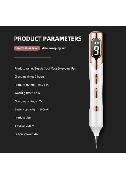 9 Seviye LCD Plazma Kalem Dövme (Yurt Dışından)