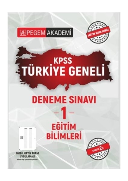 2021 KPSS Eğitim Bilimleri Türkiye Geneli Deneme Sınavı 1
