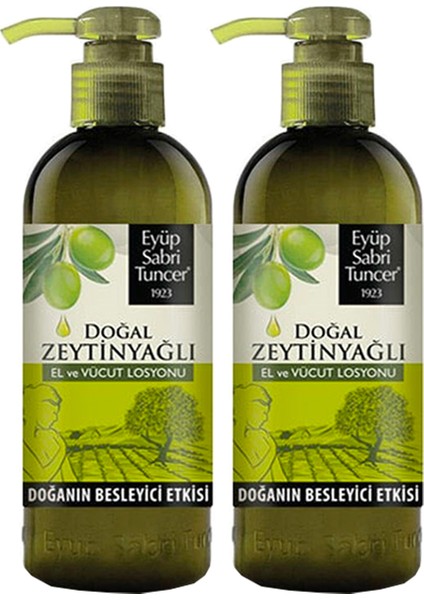 Eyüp Sabri Tuncer Doğal Zeytinyağlı El ve Vücut Losyonu 250 ml x 2 Adet