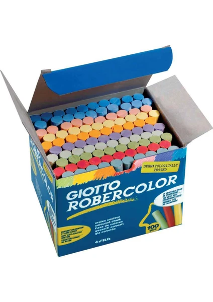 Robercolor Tebeşir Karışık Renkli 100'lü