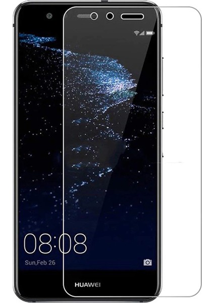 Huawei P10 Lite Temperli Ekran Koruyucu Cam Şeffaf