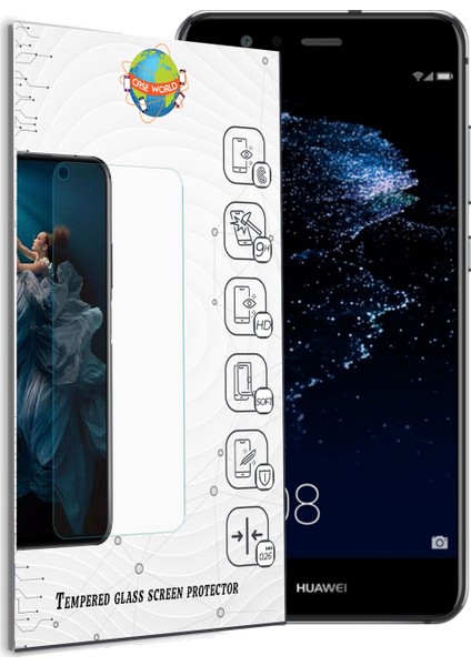 Huawei P10 Lite Temperli Ekran Koruyucu Cam Şeffaf fiyatları