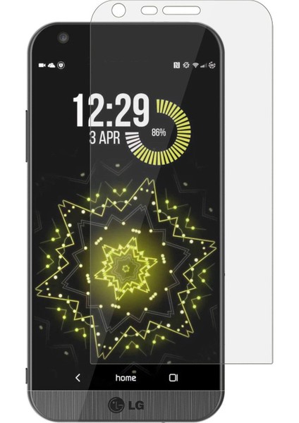 LG G5 Temperli Ekran Koruyucu Cam Şeffaf