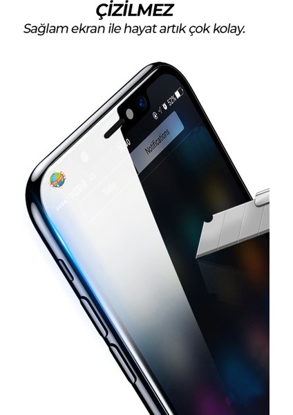 Oppo A5 2020 Temperli Ekran Koruyucu Cam Şeffaf