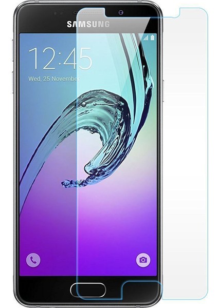 Samsung A3 2016 Temperli Ekran Koruyucu Cam Şeffaf