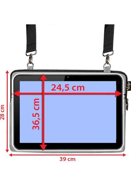 Red 15,6 " Laptop Çanta