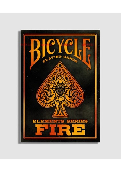 Bicycle Fire Oyun Kartı