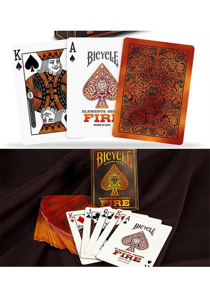 Bicycle Fire Oyun Kartı modelleri