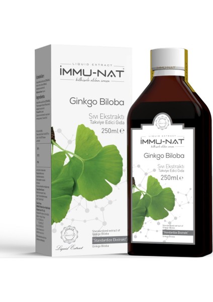 Ginkgo Biloba Ekstraktı 250 ml