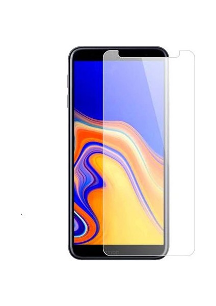 Samsung J6 Plus Temperli Ekran Koruyucu Cam Şeffaf