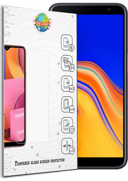 Samsung J6 Plus Temperli Ekran Koruyucu Cam Şeffaf fiyatları