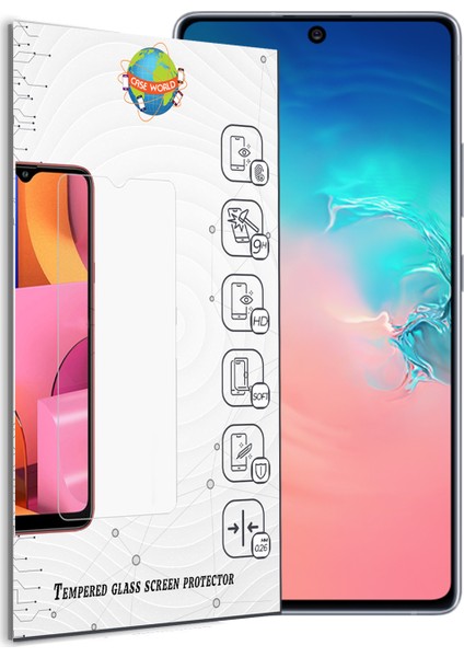Samsung S10 Lite Temperli Ekran Koruyucu Cam Şeffaf fiyatları