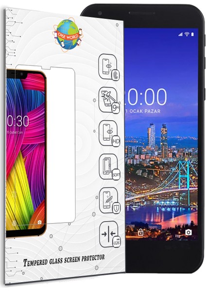 Vestel Venüs 5530 Temperli Ekran Koruyucu Cam Şeffaf fiyatları